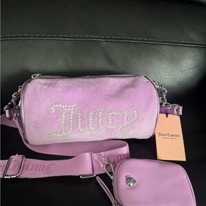 Juicy Couture Lavender Crossbody Bag